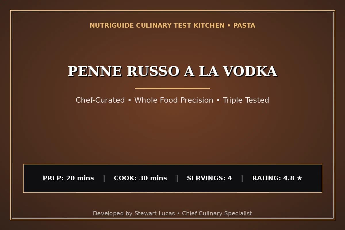 Penne Russo A La Vodka