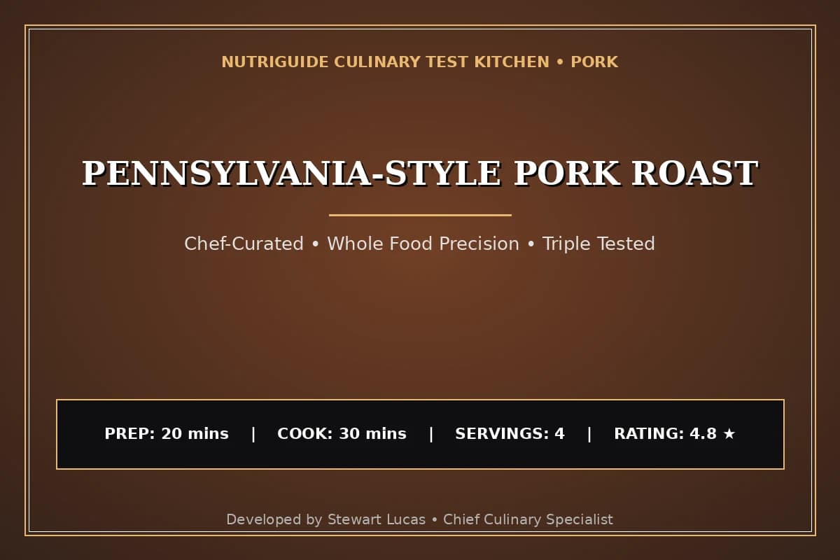 Pennsylvania-Style Pork Roast