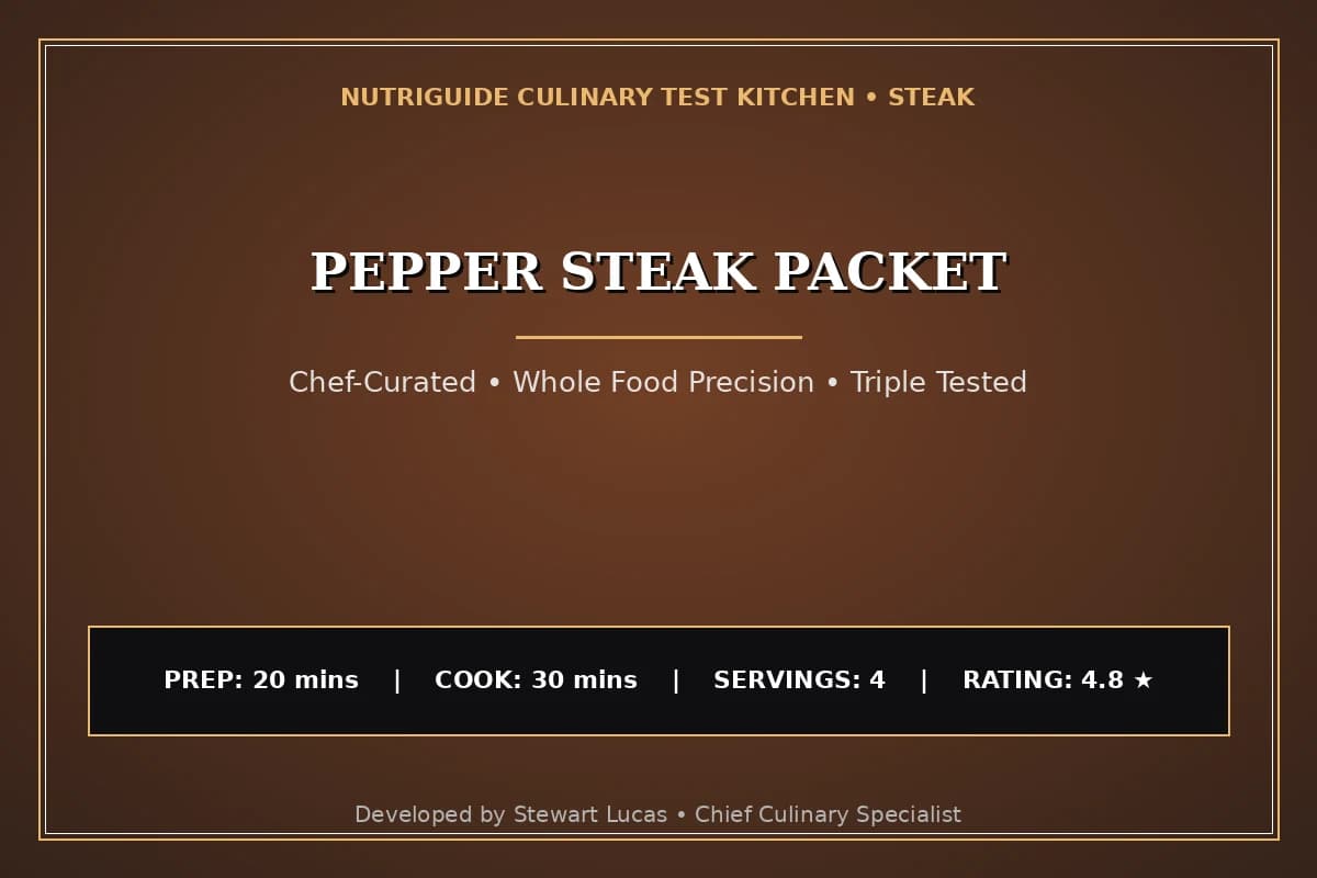 Pepper Steak Packet