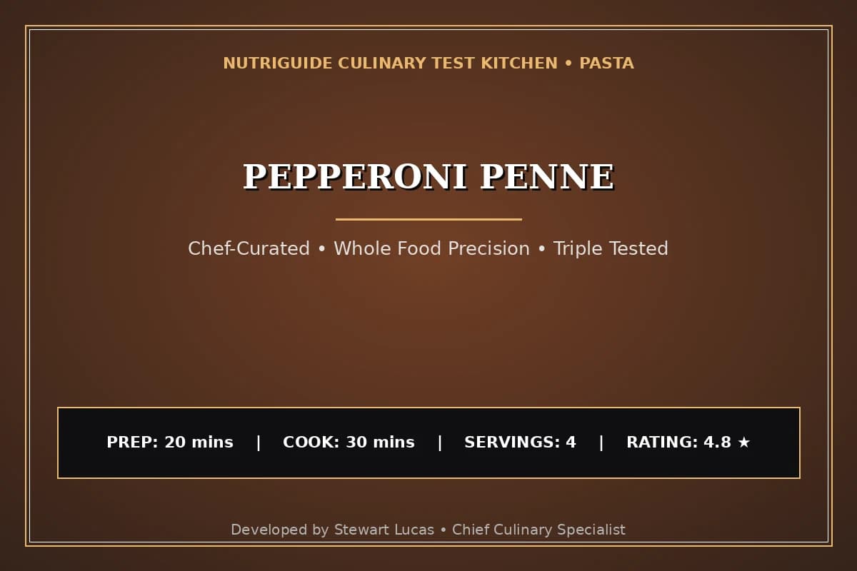 Pepperoni Penne