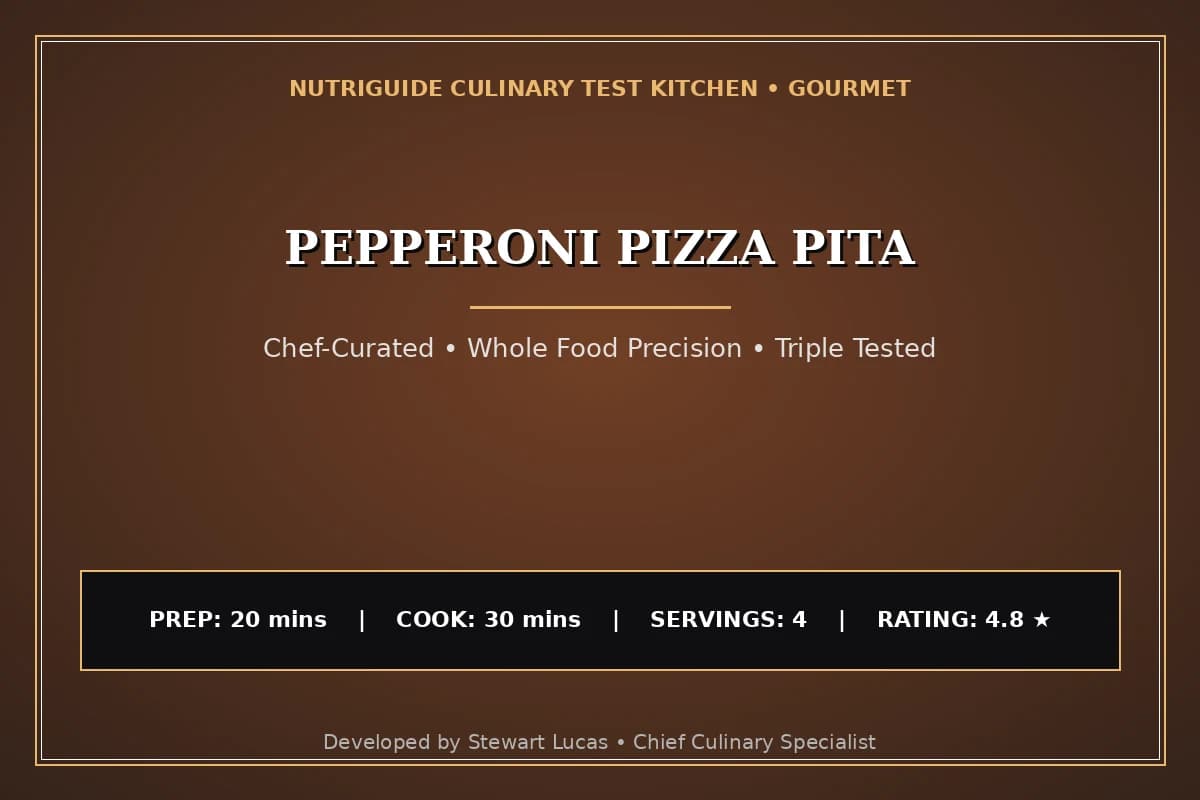 Pepperoni Pizza Pita