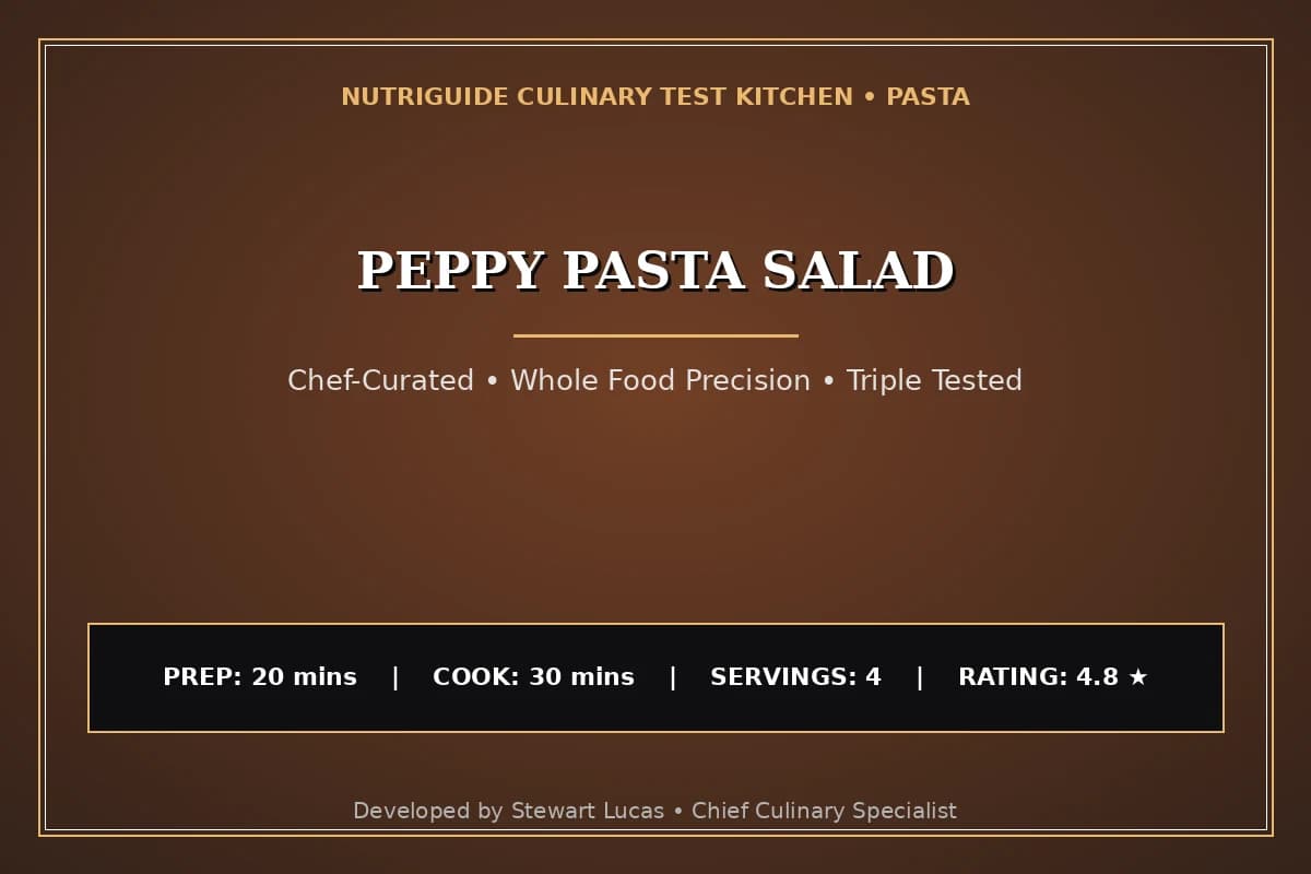 Peppy Pasta Salad