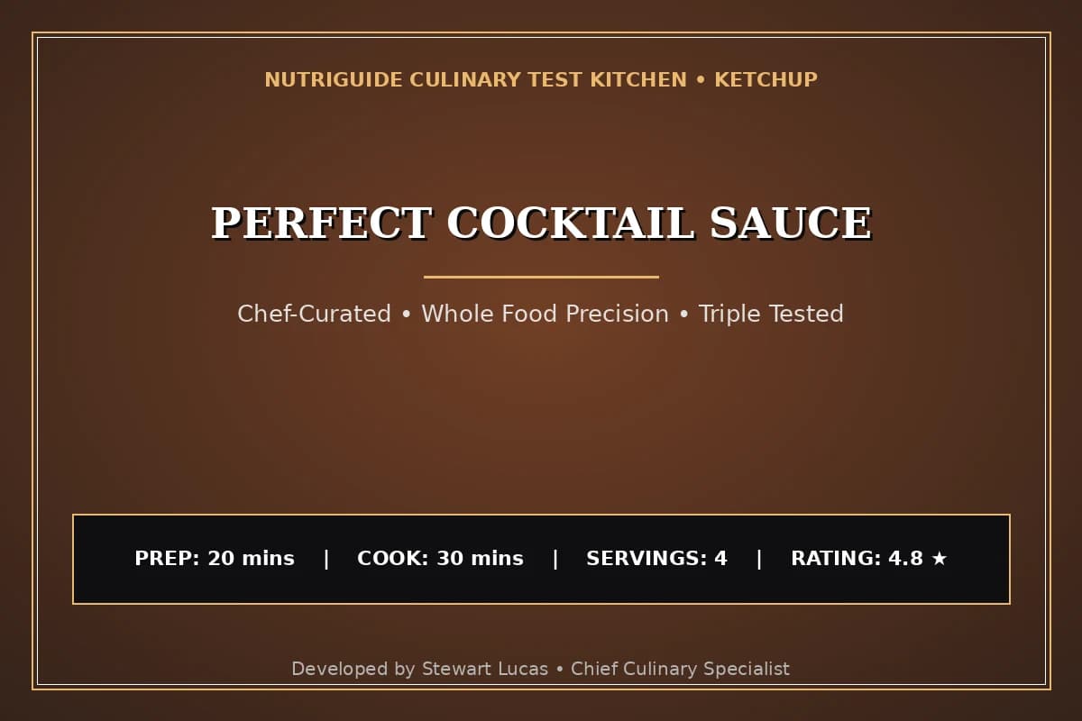 Perfect Cocktail Sauce