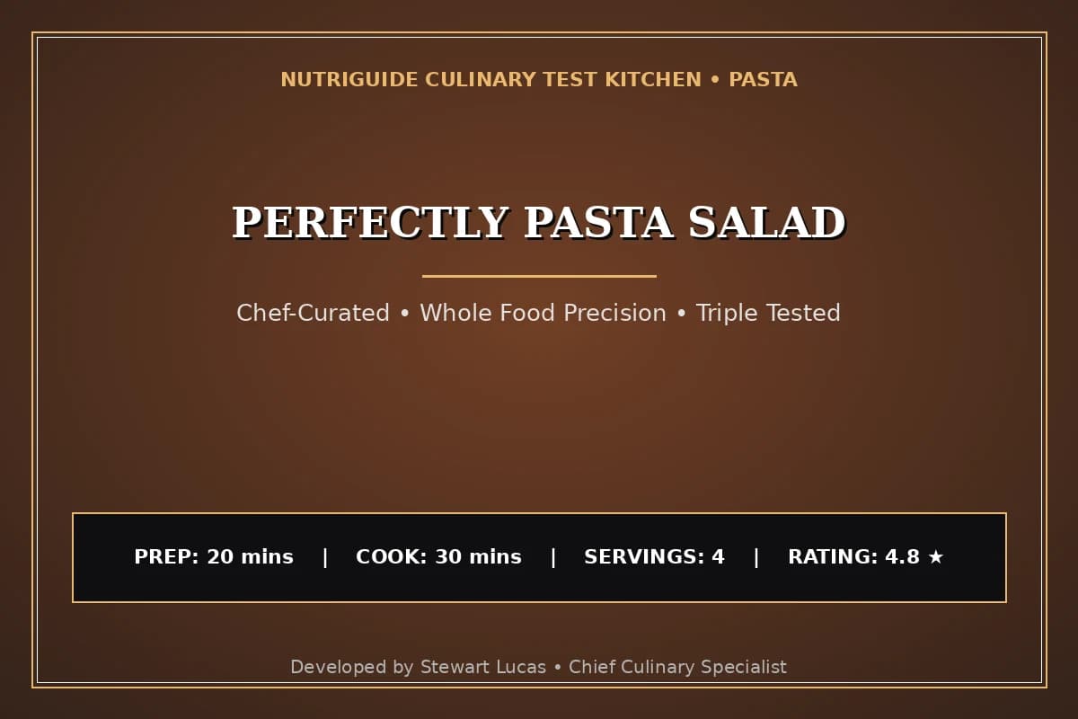 Perfectly Pasta Salad