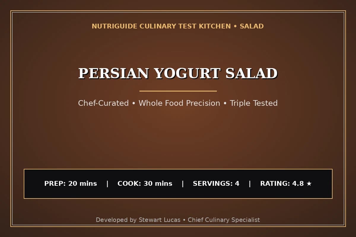 Persian Yogurt Salad