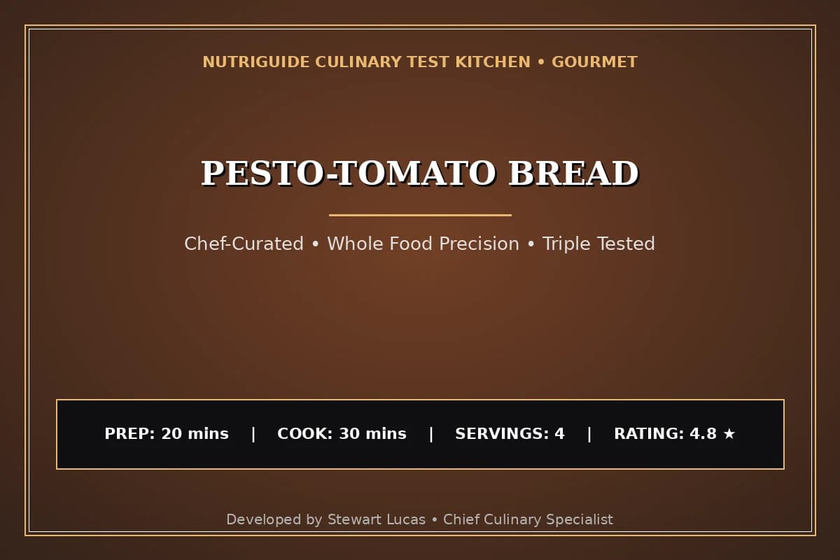 Pesto-Tomato Bread