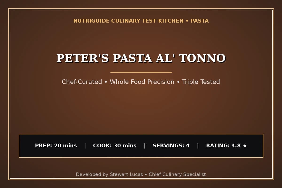 Peter'S Pasta Al' Tonno