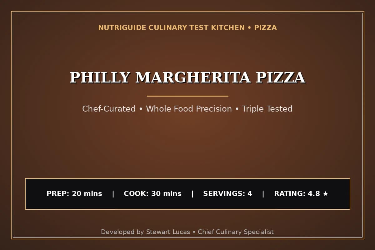 Philly Margherita Pizza