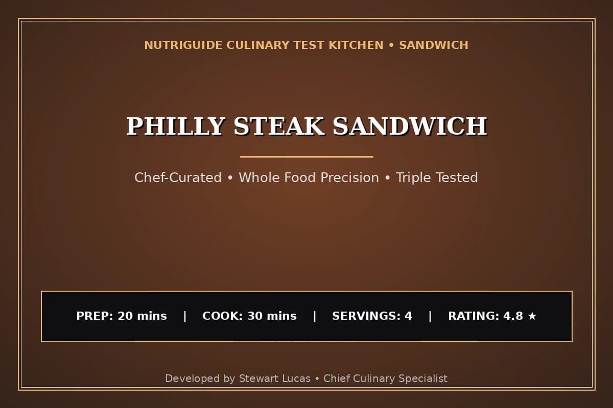 Philly Steak Sandwich