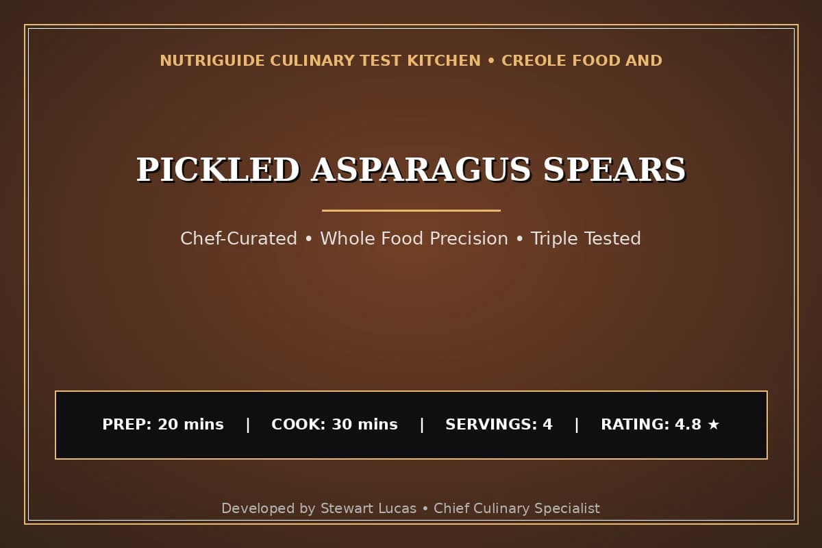 Pickled Asparagus Spears
