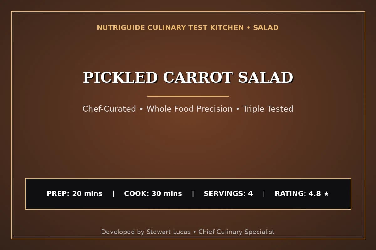 Pickled Carrot Salad