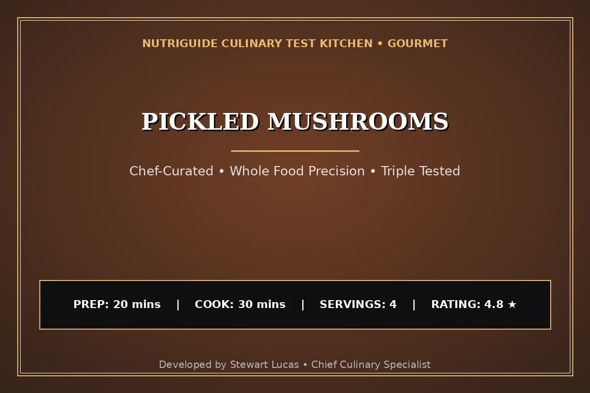 Pickled Mushrooms