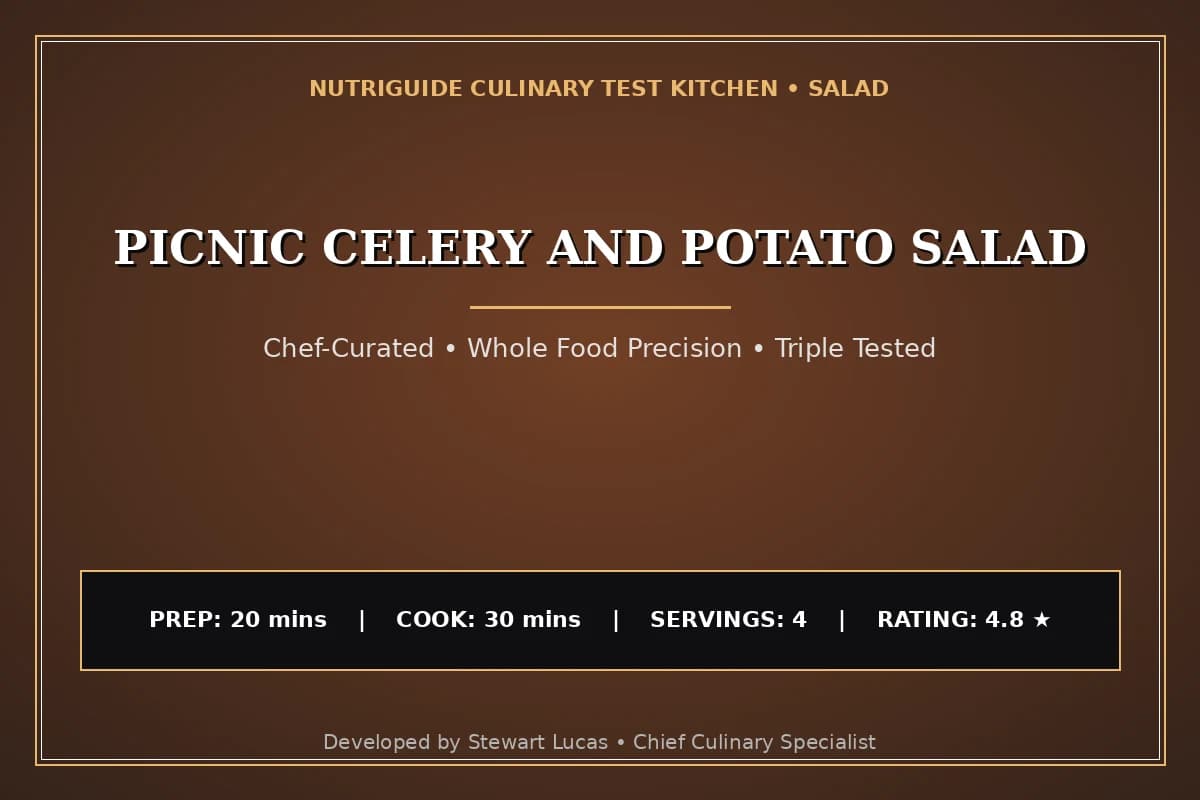 Picnic Celery And Potato Salad