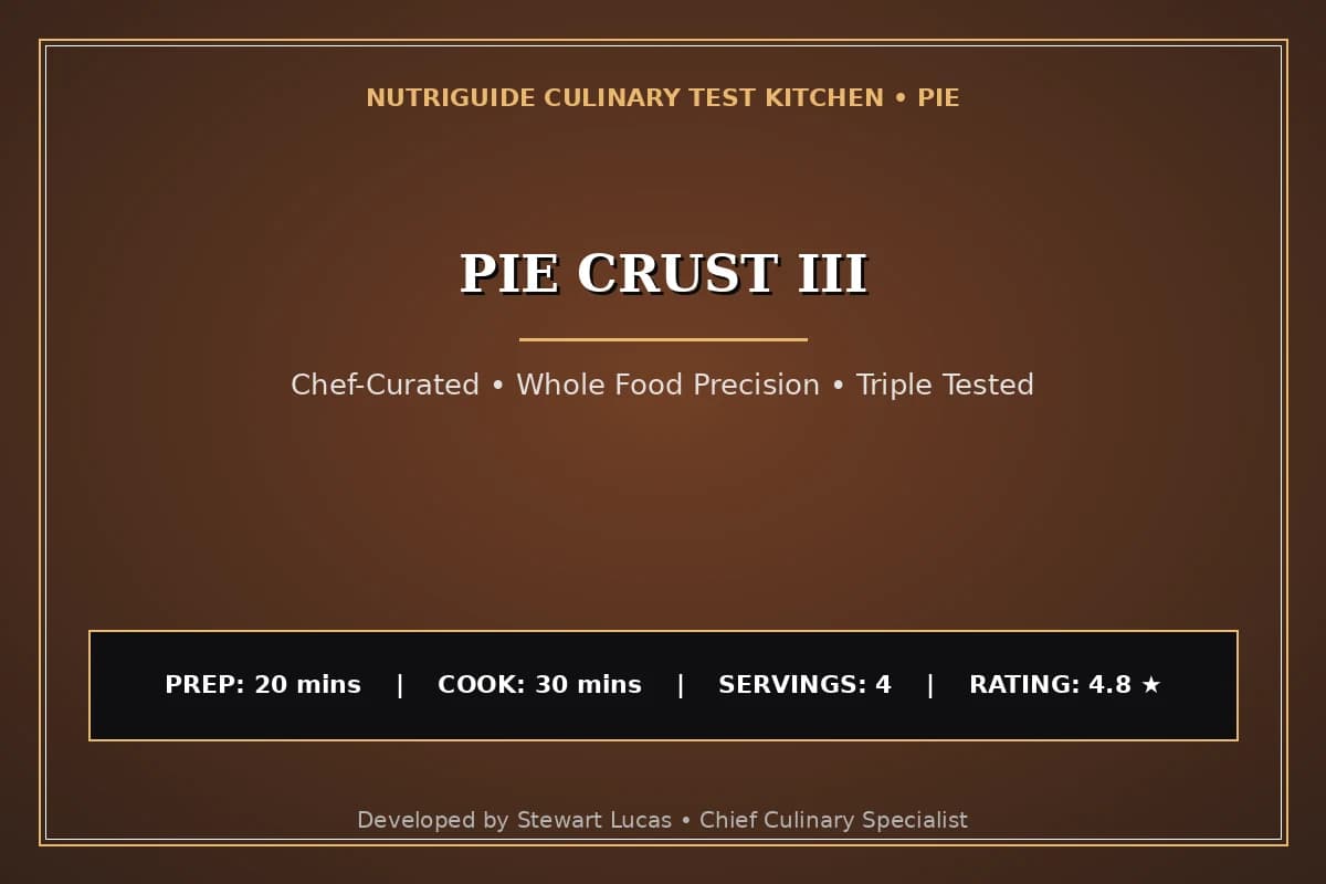 Pie Crust Iii