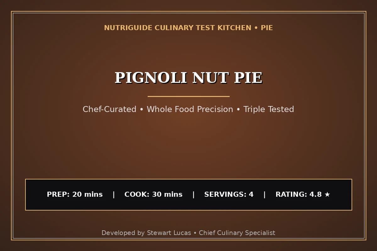 Pignoli Nut Pie