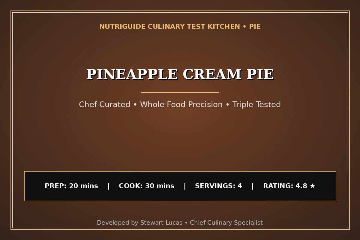 Pineapple Cream Pie