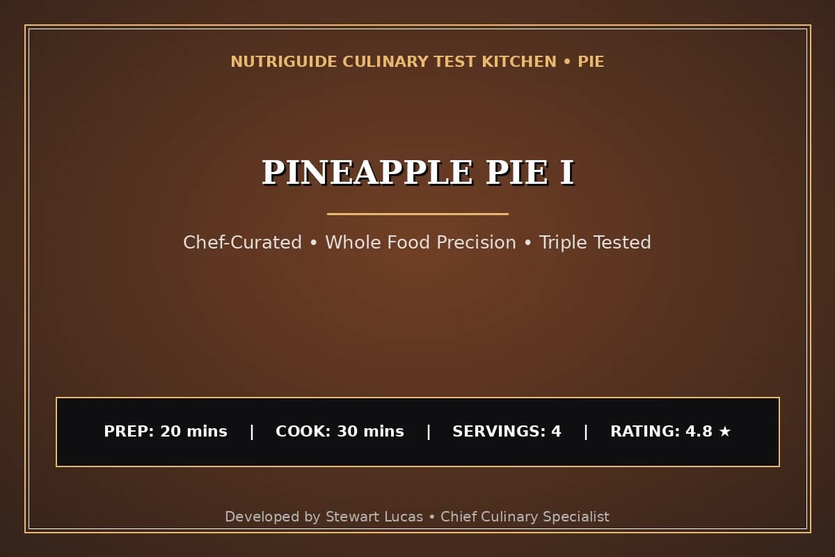 Pineapple Pie I