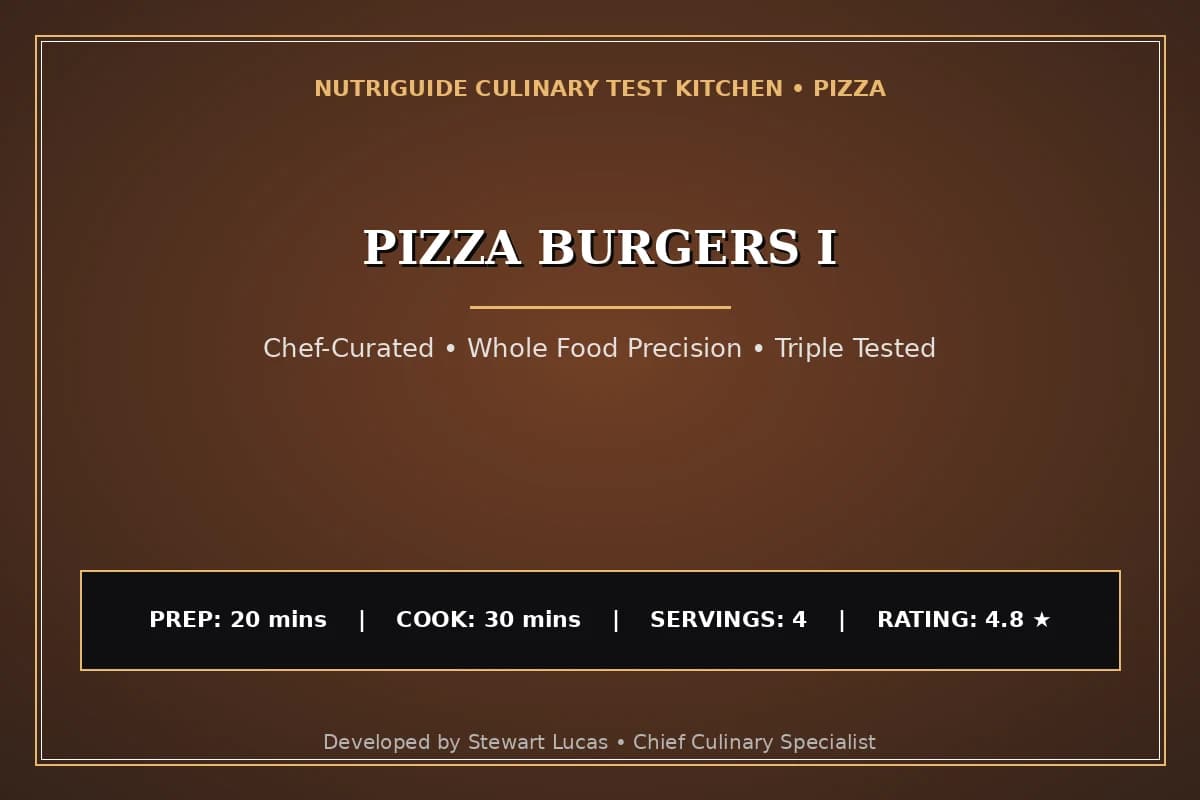 Pizza Burgers I