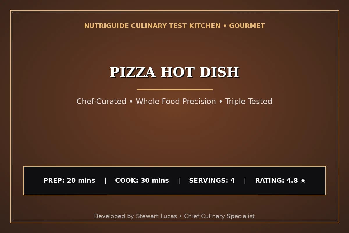 Pizza Hot Dish