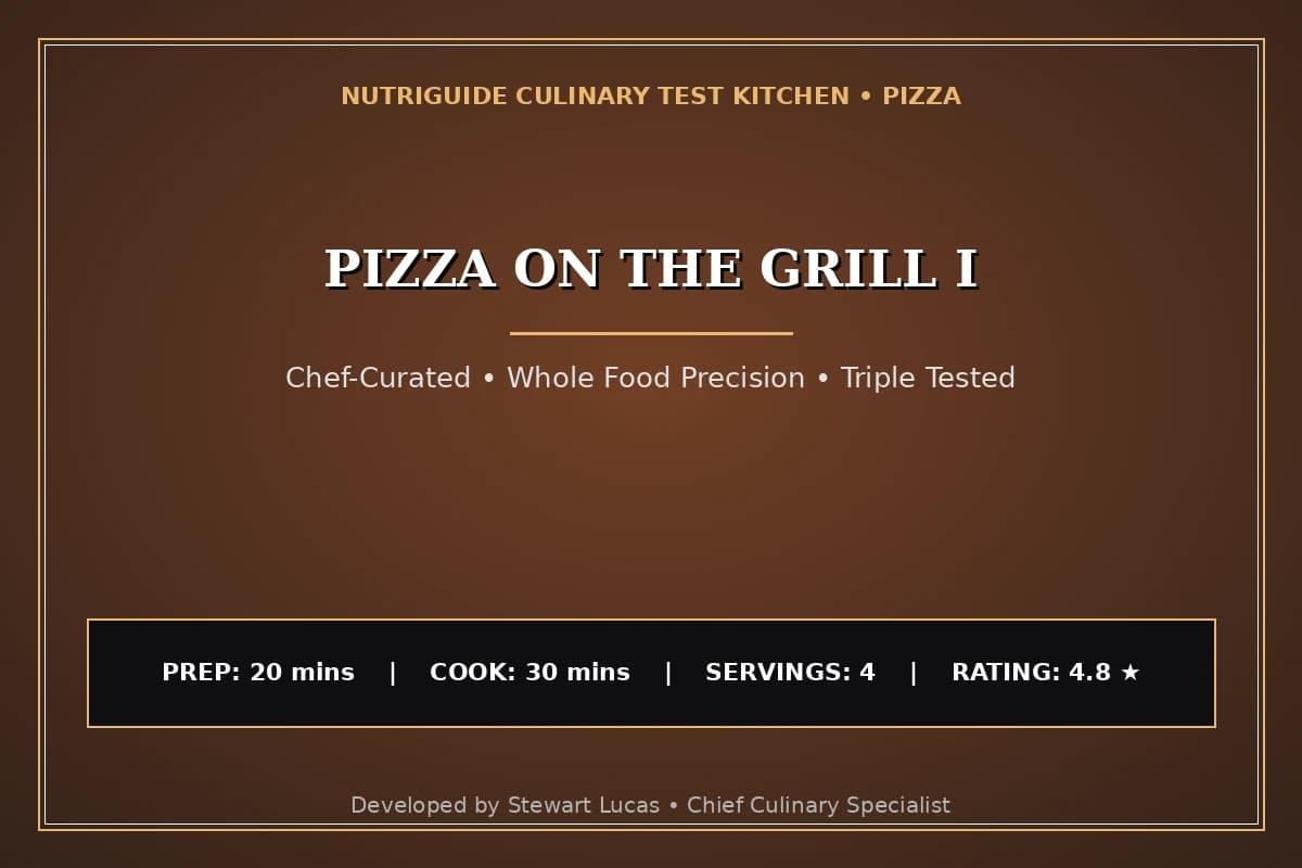 Pizza On The Grill I