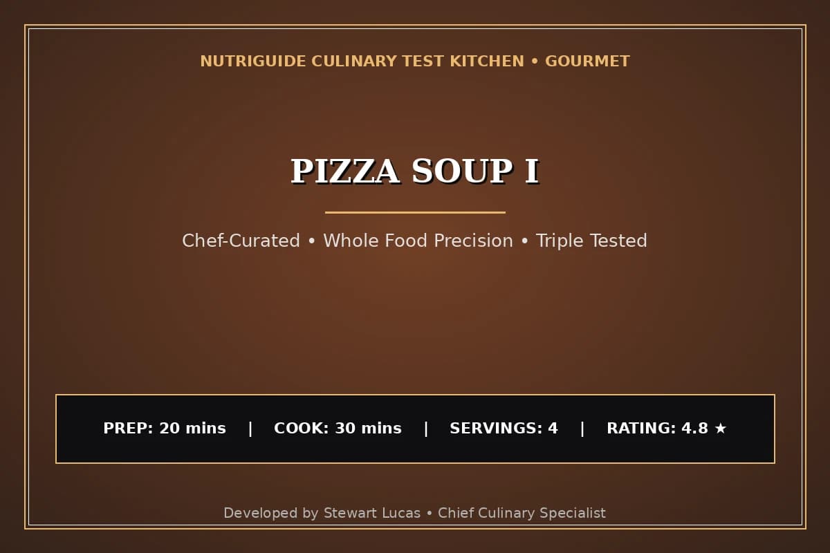 Pizza Soup I
