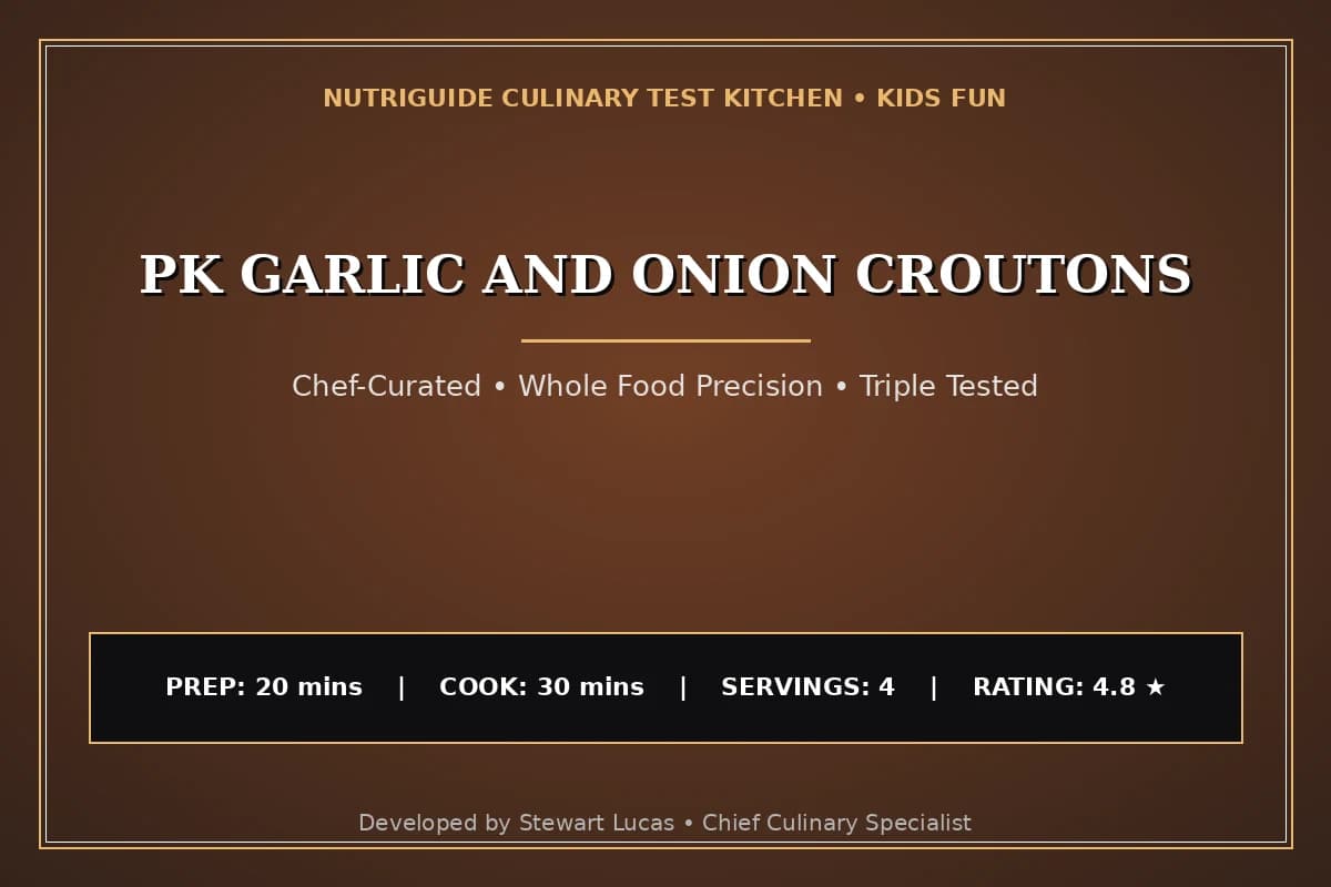 Pk Garlic And Onion Croutons