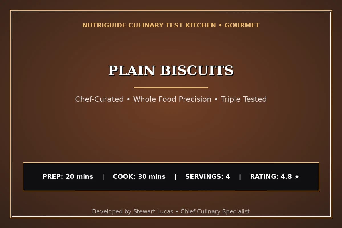 Plain Biscuits