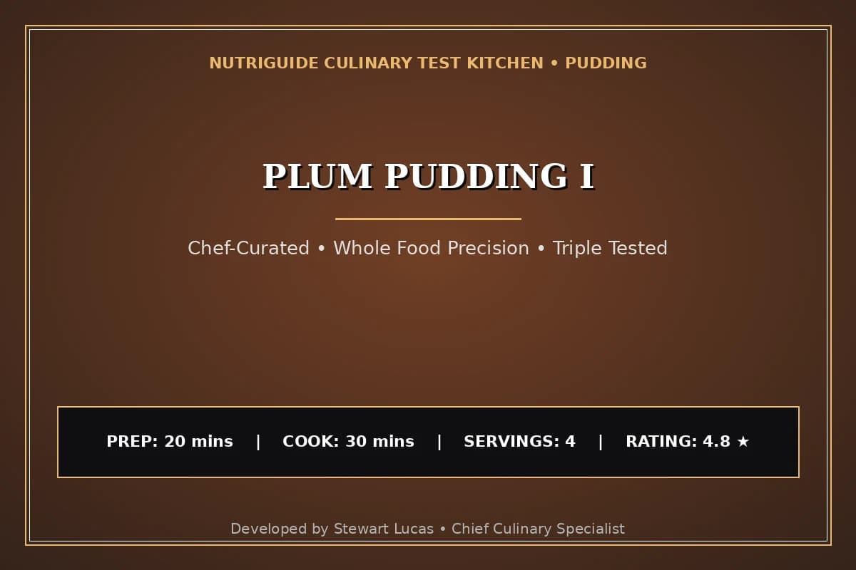 Plum Pudding I
