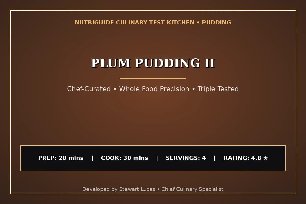 Plum Pudding Ii