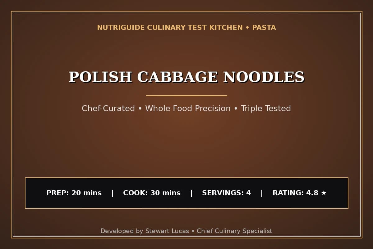 Polish Cabbage Noodles