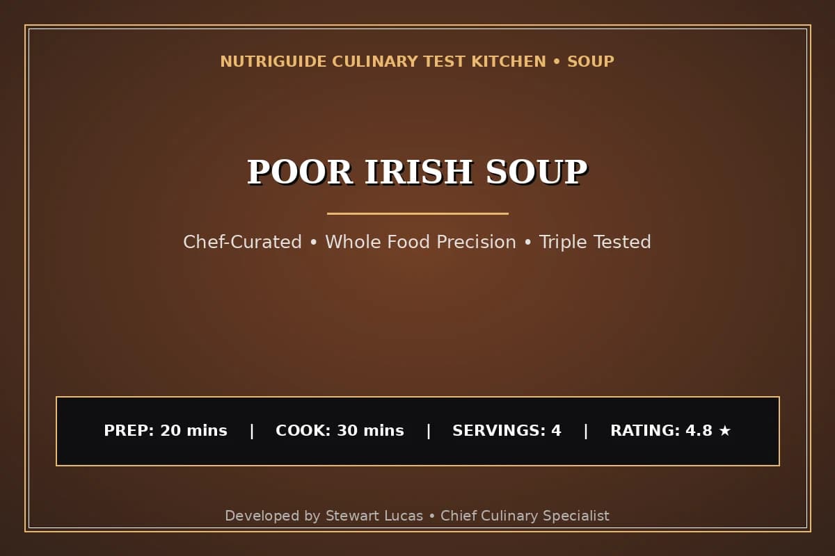 Poor Irish Soup