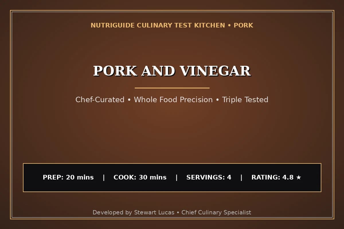 Pork And Vinegar