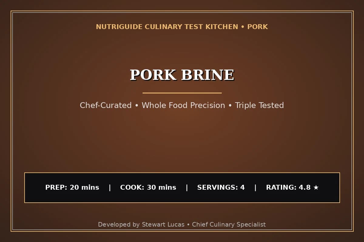Pork Brine