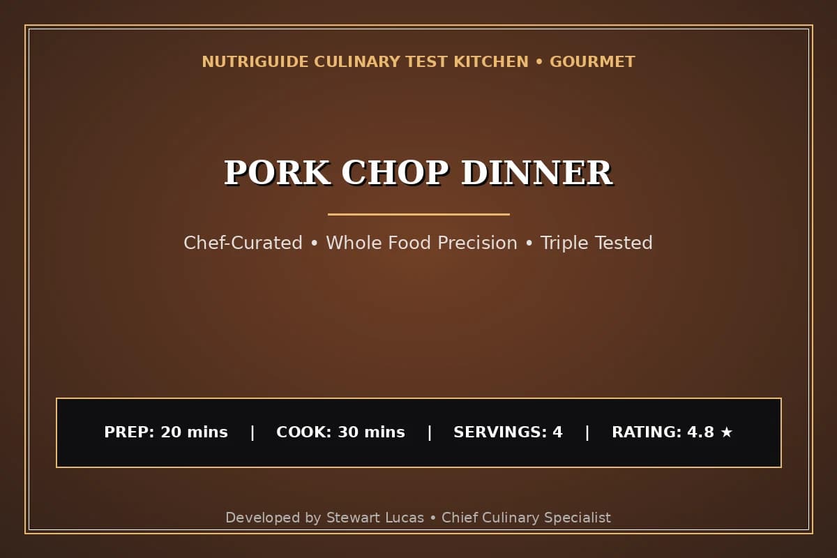 Pork Chop Dinner
