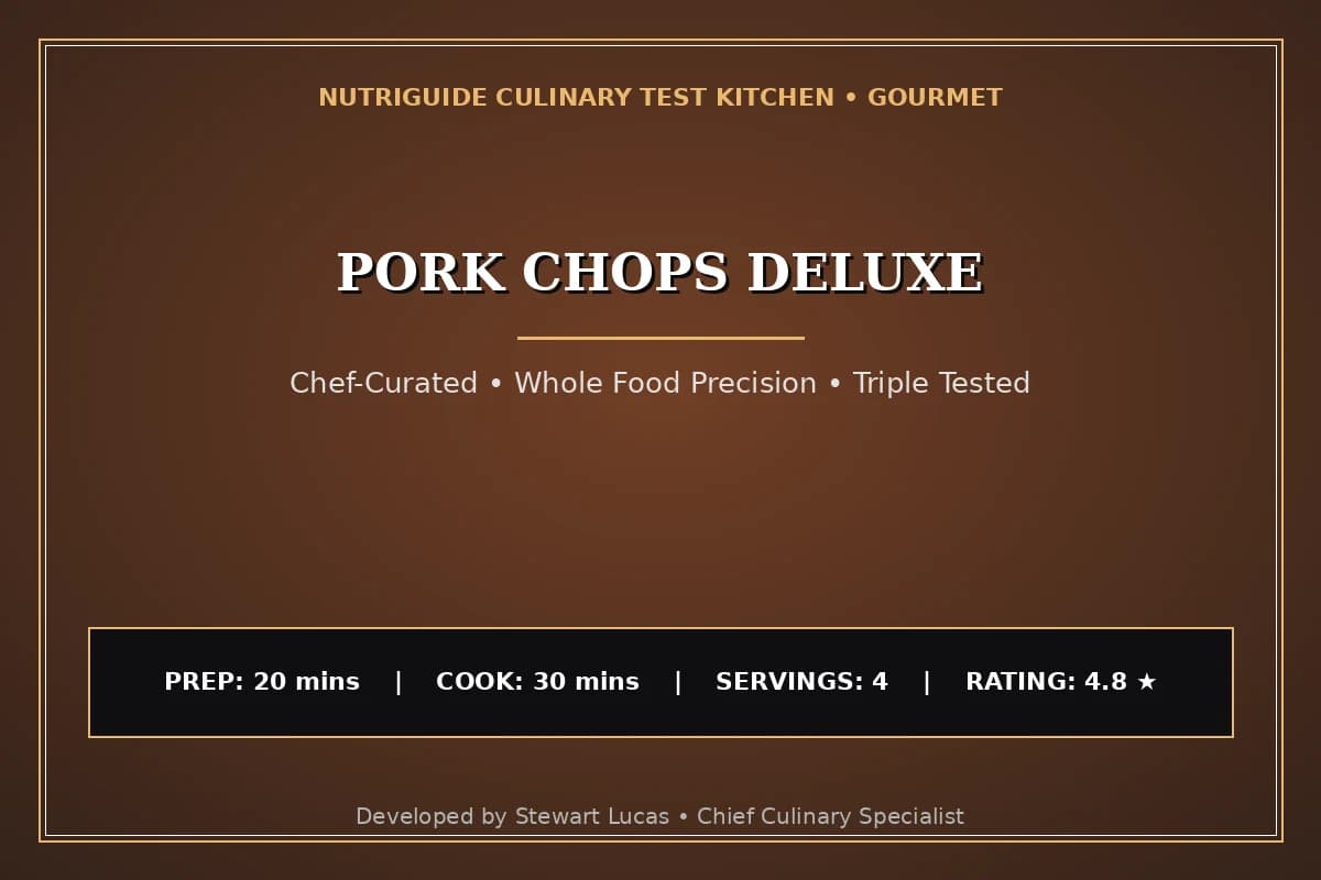 Pork Chops Deluxe