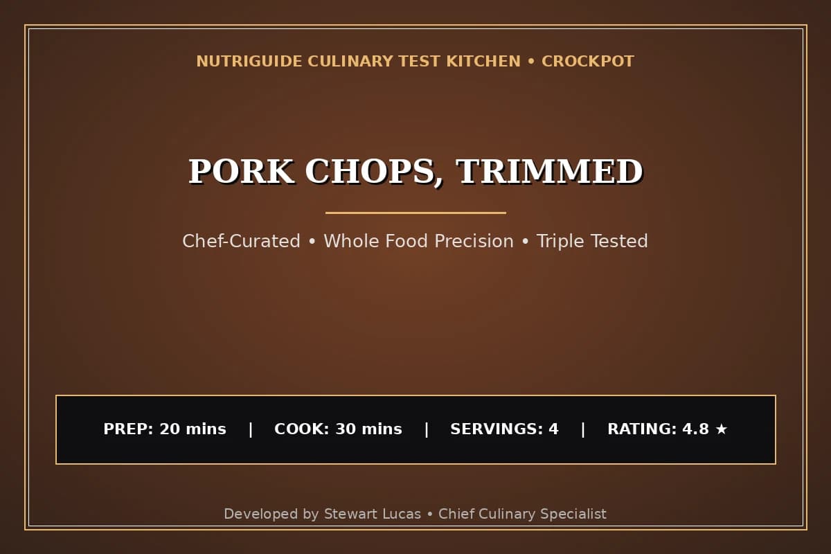 Pork Chops, Trimmed