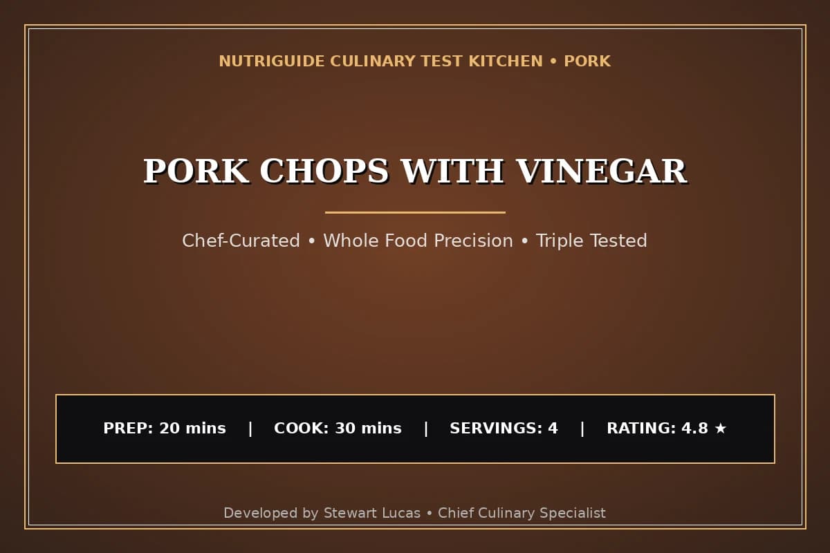 Pork Chops With Vinegar