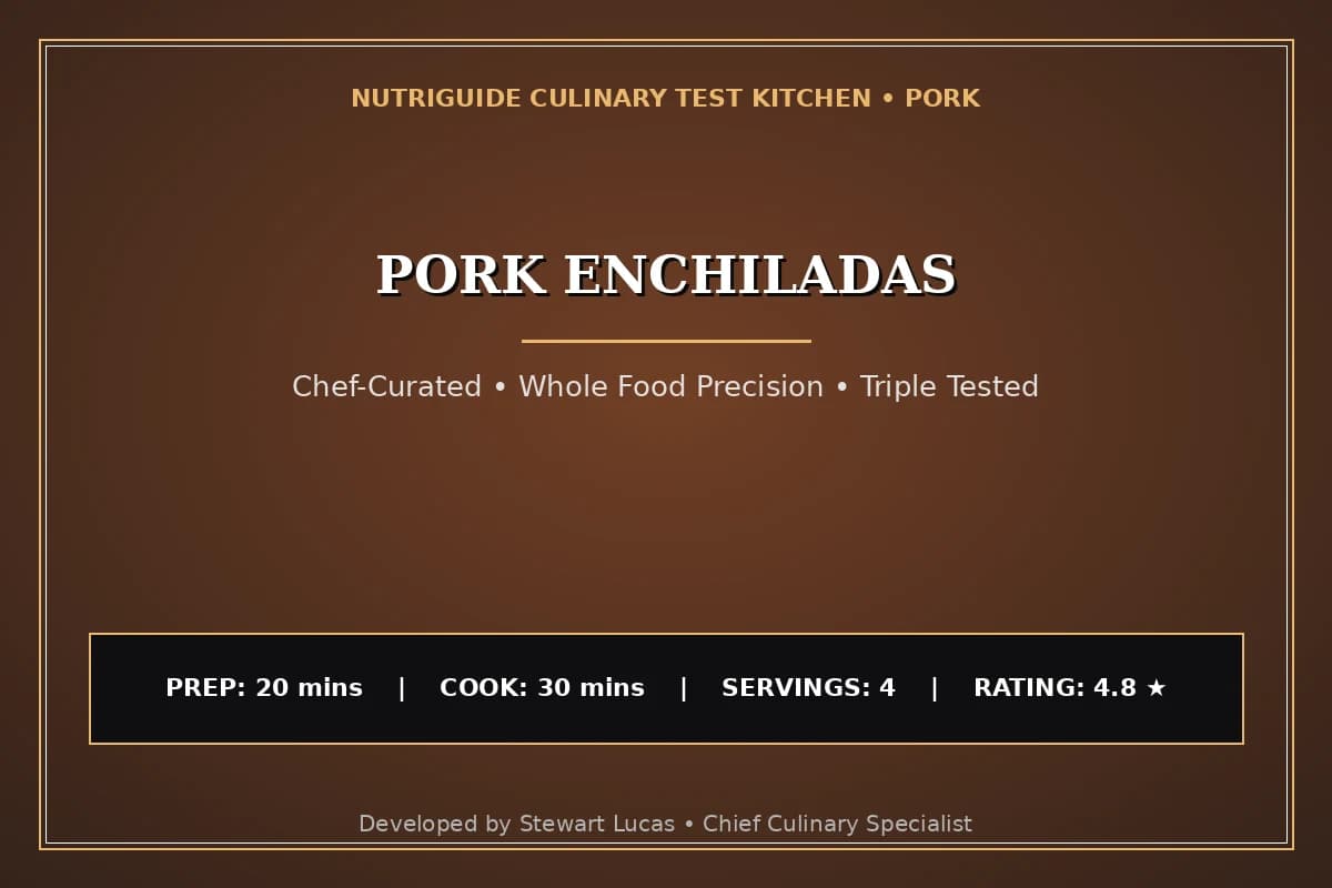 Pork Enchiladas