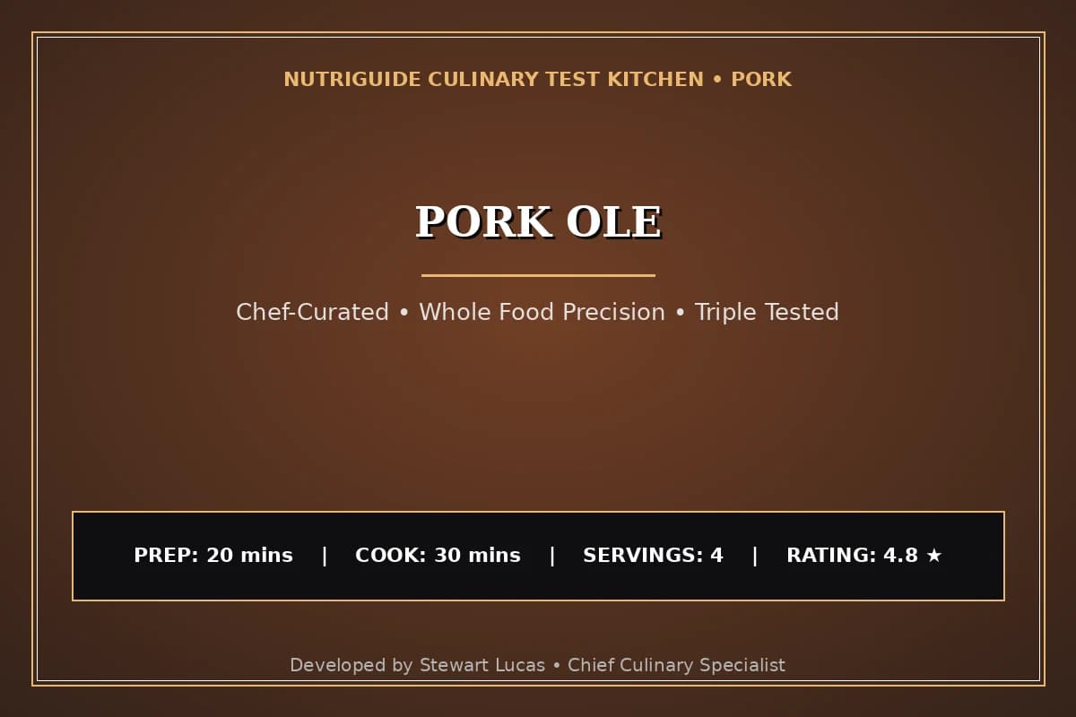 Pork Ole