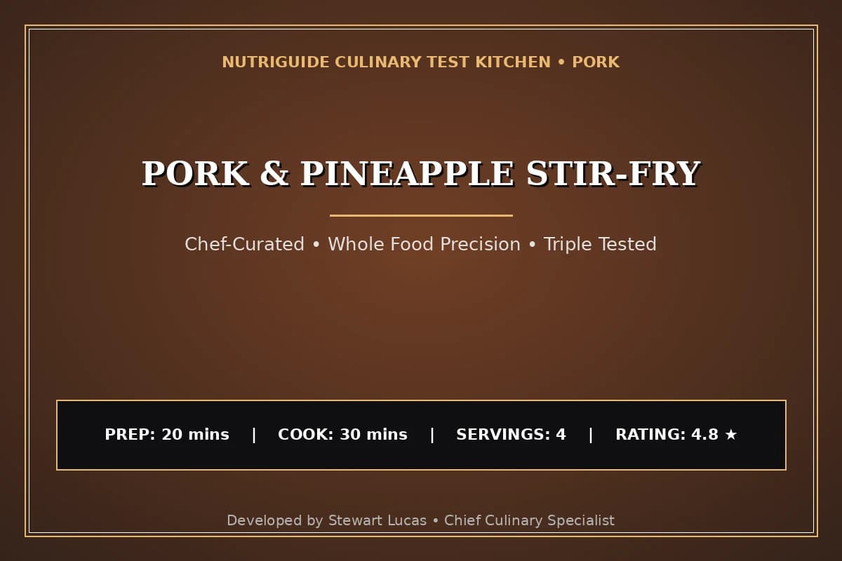 Pork & Pineapple Stir-Fry