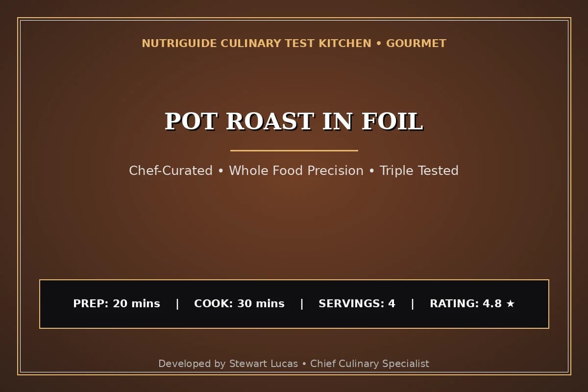 Pot Roast In Foil