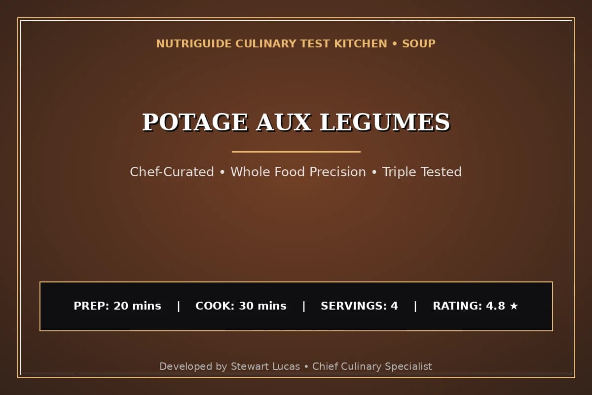 Potage Aux Legumes