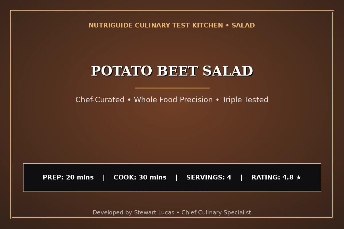 Potato Beet Salad
