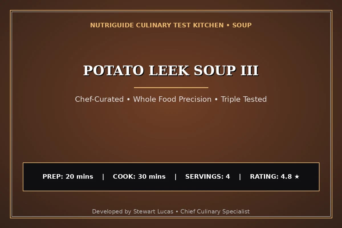 Potato Leek Soup Iii