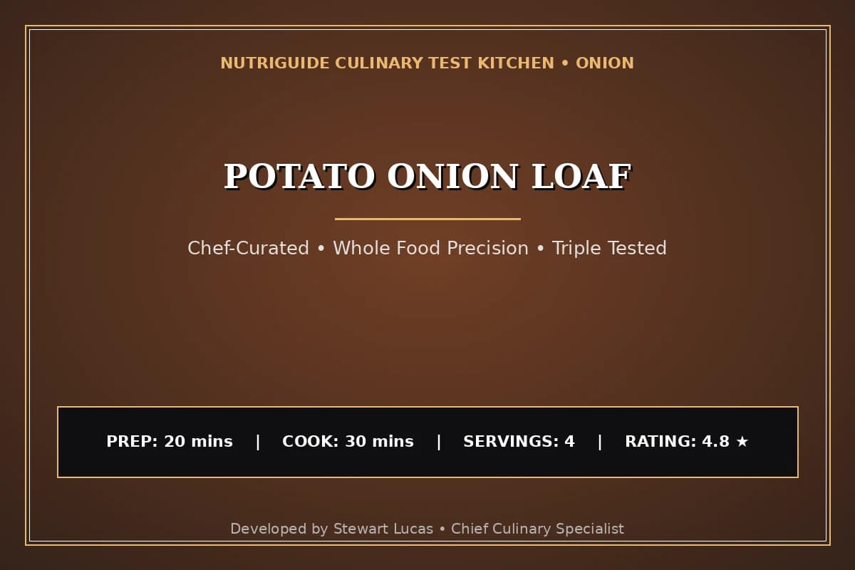 Potato Onion Loaf