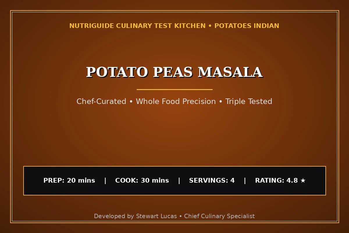 Potato Peas Masala