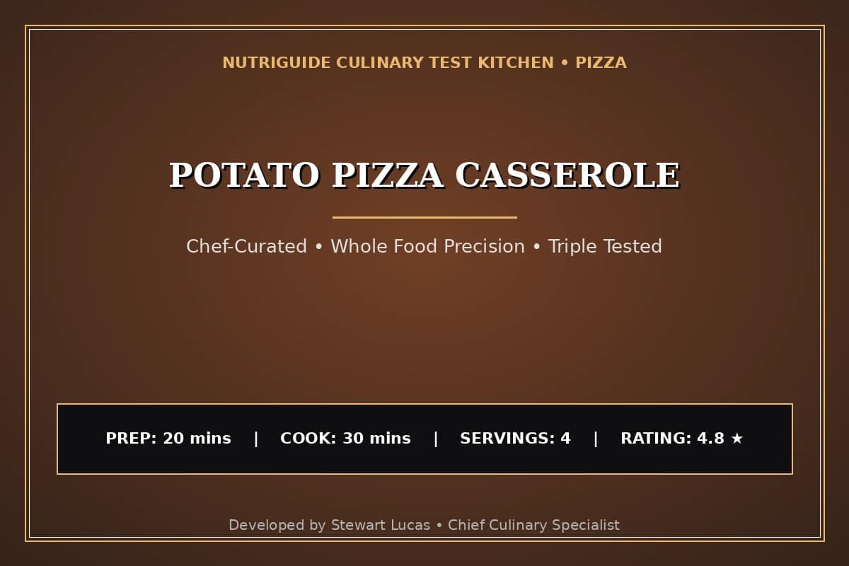 Potato Pizza Casserole