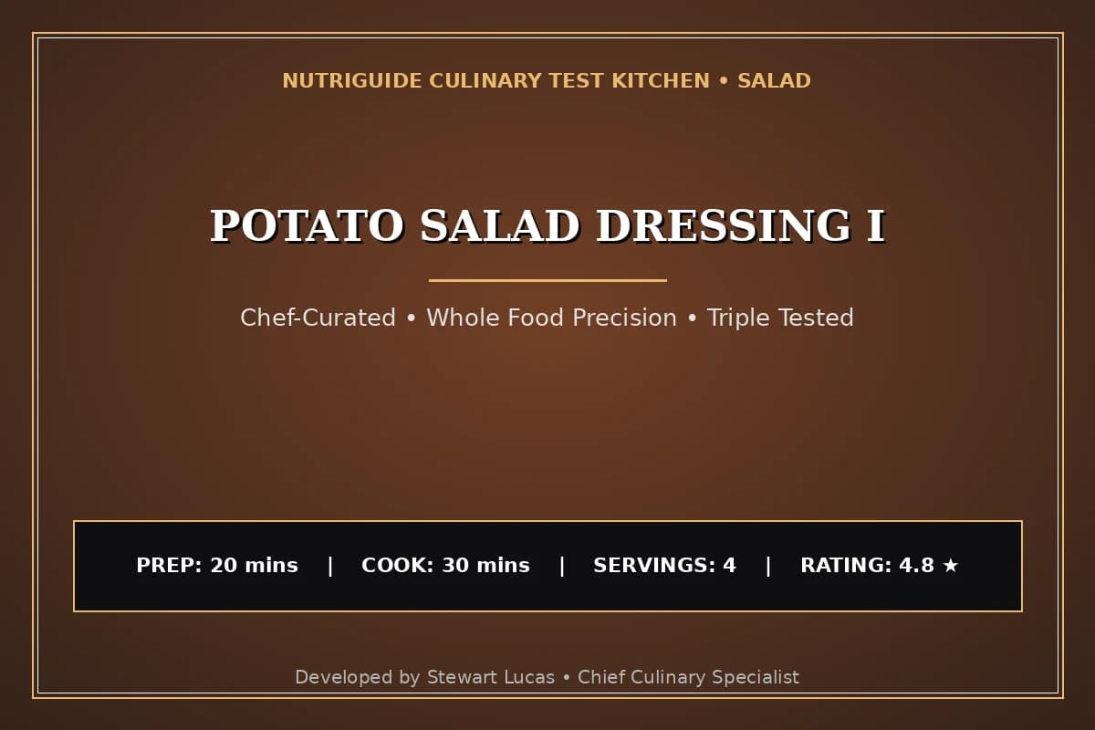 Potato Salad Dressing I
