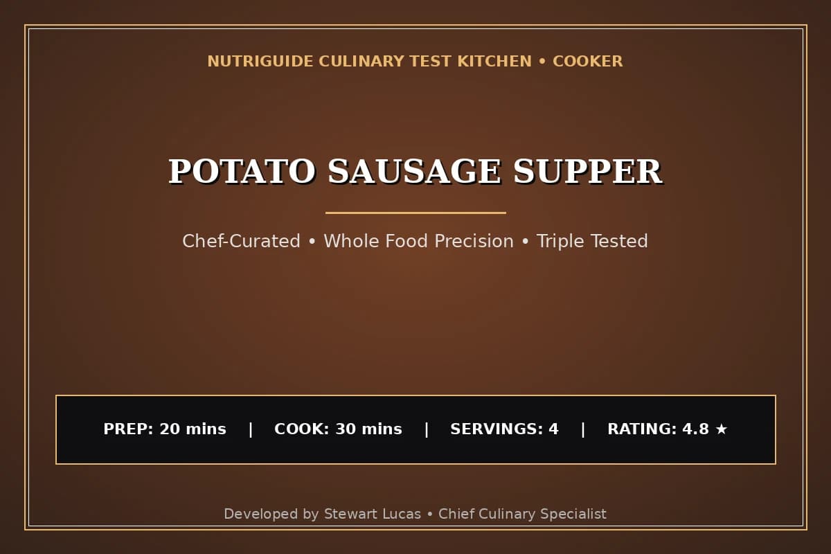 Potato Sausage Supper