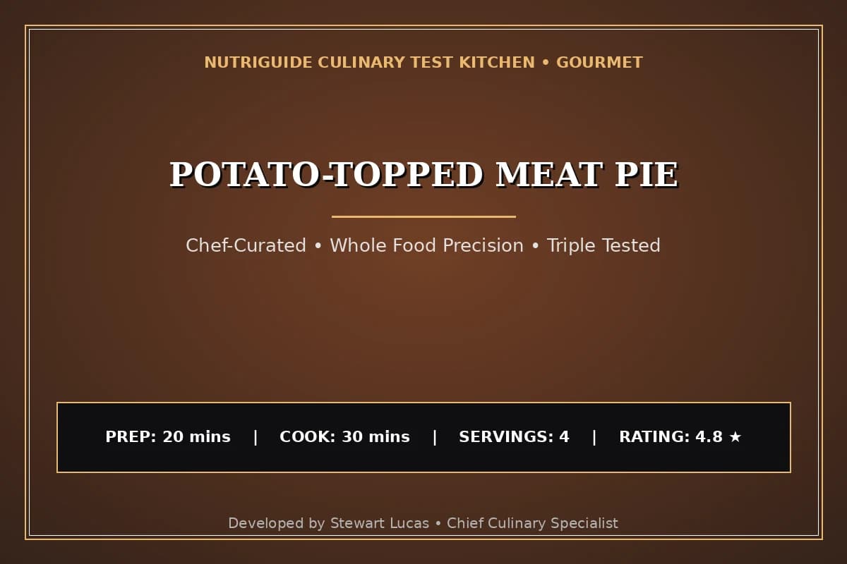 Potato-Topped Meat Pie